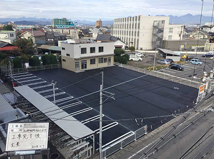 2018年11月　高崎市末広町　バス会社事務所新築工事