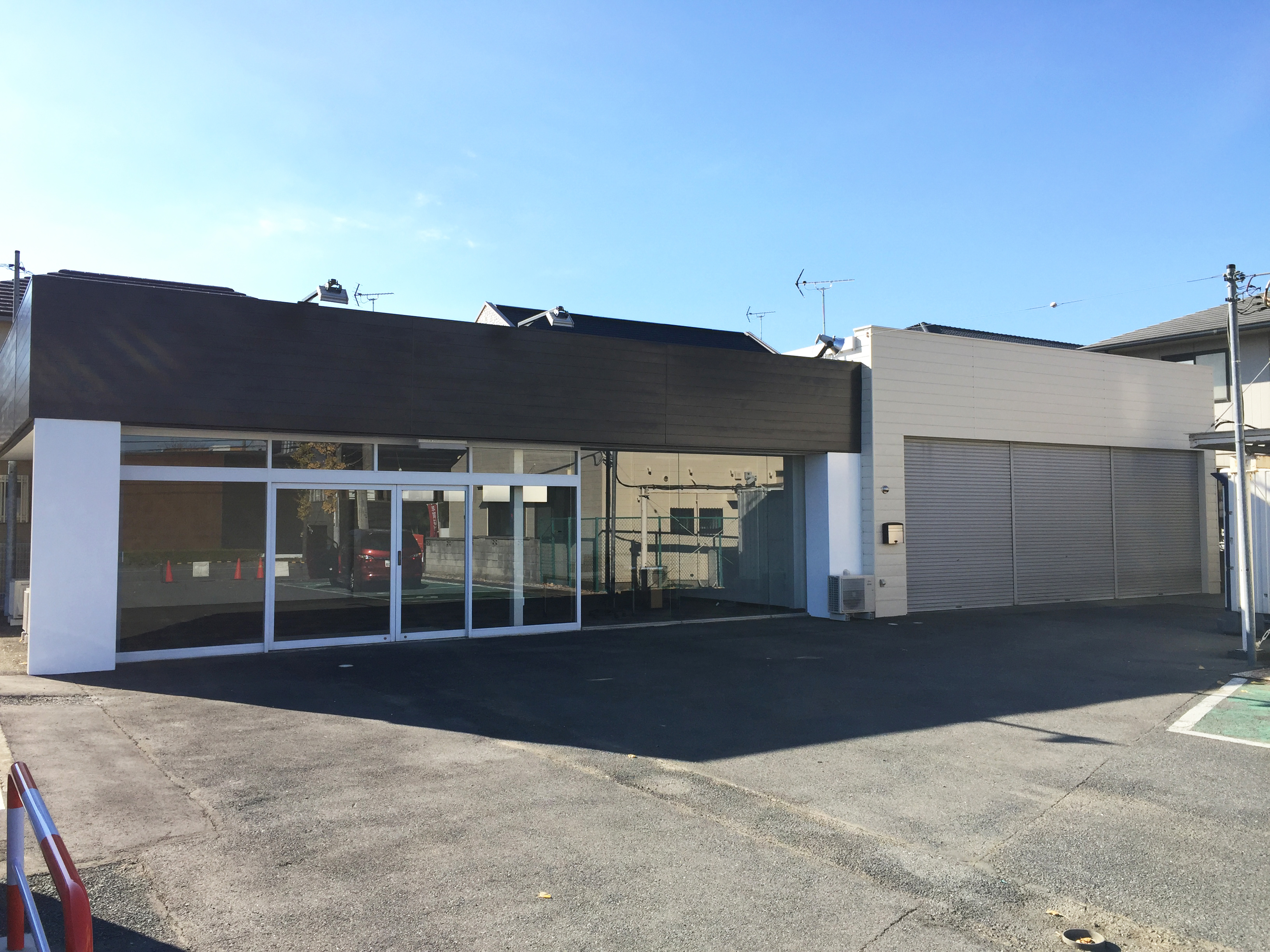 2017年11月　高崎市上中居町　会社事務所・倉庫改修工事 1